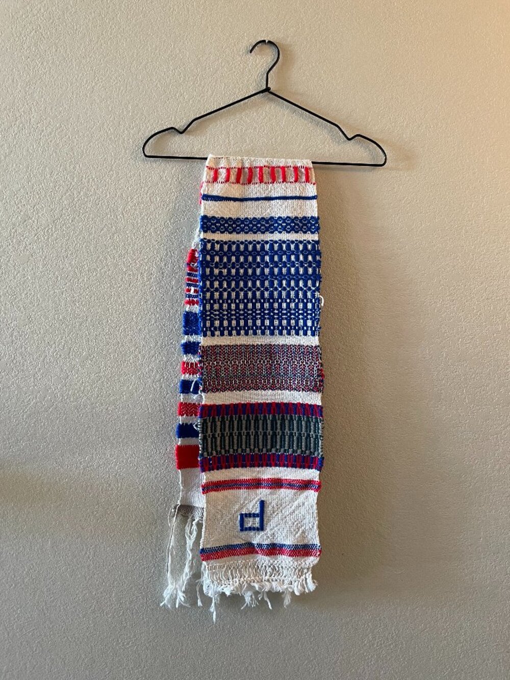 Decorative Rustic Handwoven Scarf